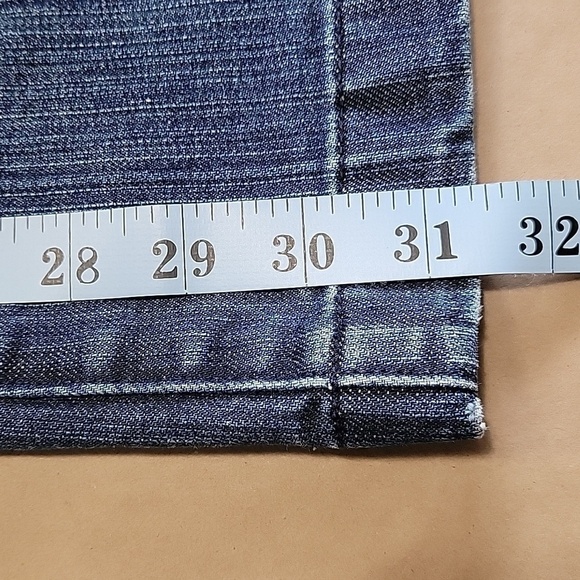 paperdenim&cloth, Size 30 (10) Jayne Medium Rise Wide Leg Blue Jeans - Picture 9 of 16